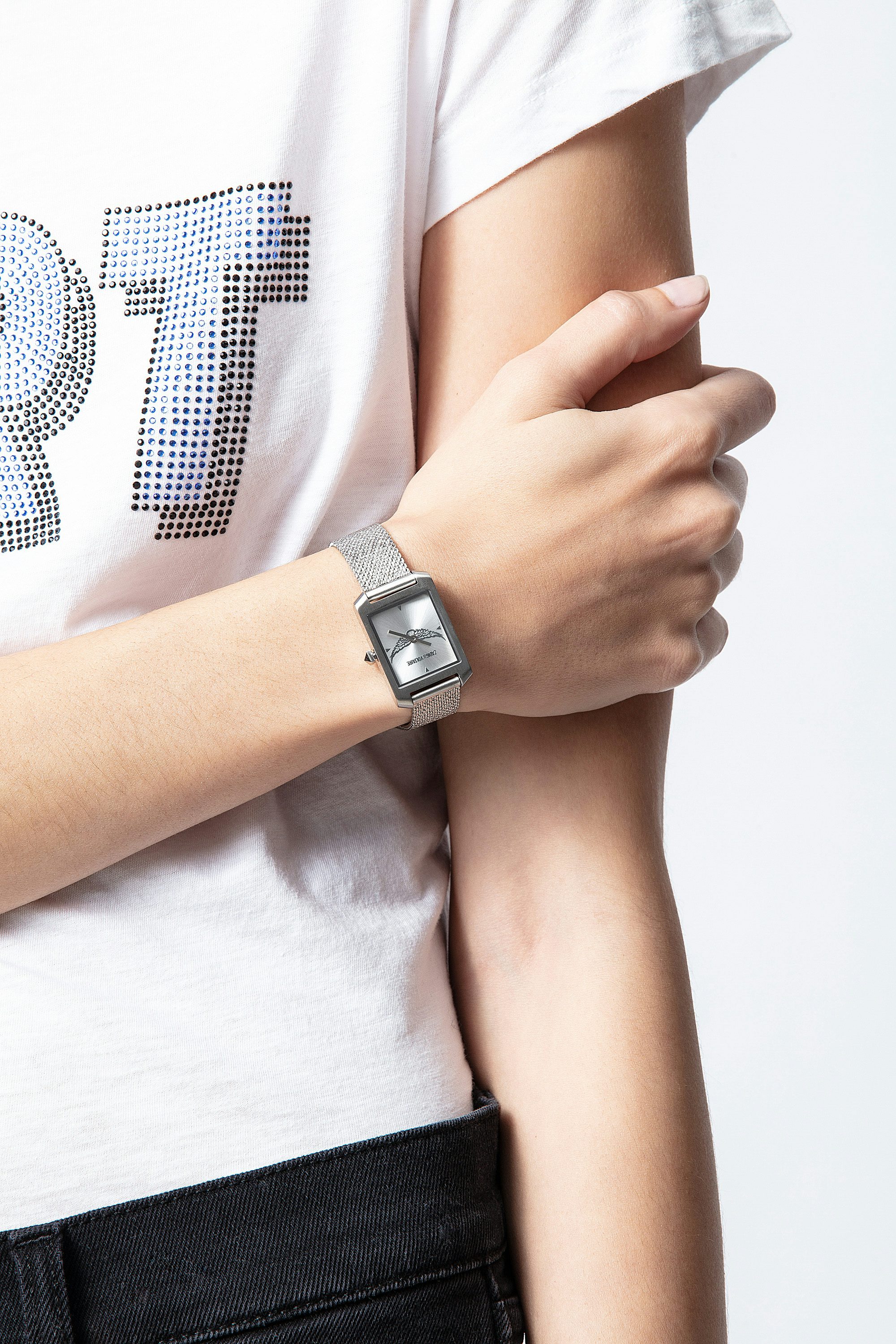 Timeline Metal Ailes Watch - Women’s watch with motif